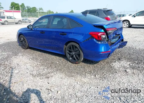 2022 Honda Civic Sport z USA, uszkodzony, nr VIN 2HGFE2F59NH589371